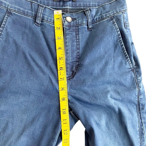 Ilse Jacobsen Sidney 107 Stretch Skinny Leg Jeans Zip Hem Dark Wash Sz 28 - Picture 12 of 12